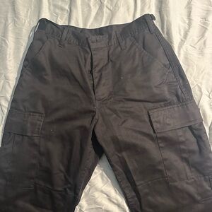 Local European Black Women's Cargo Pants